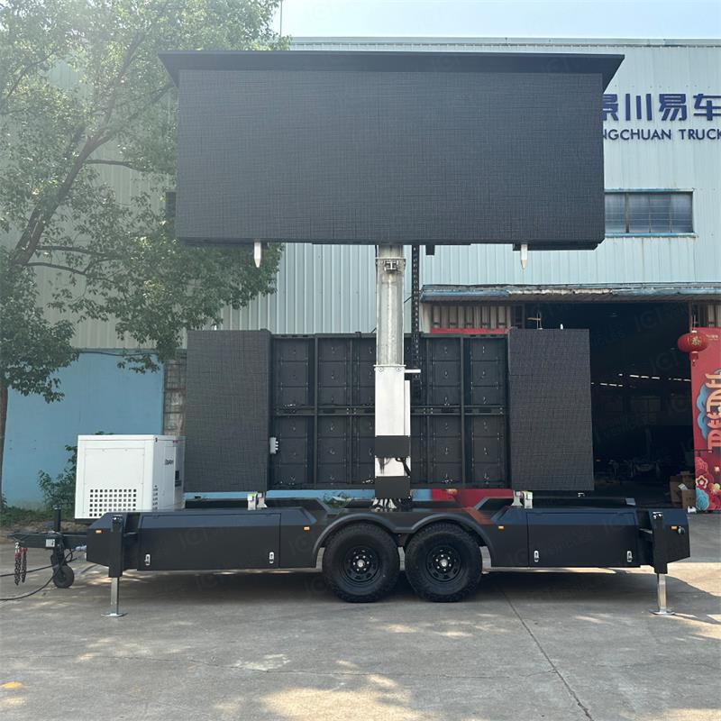 26 square meters mobile LED trailer-4