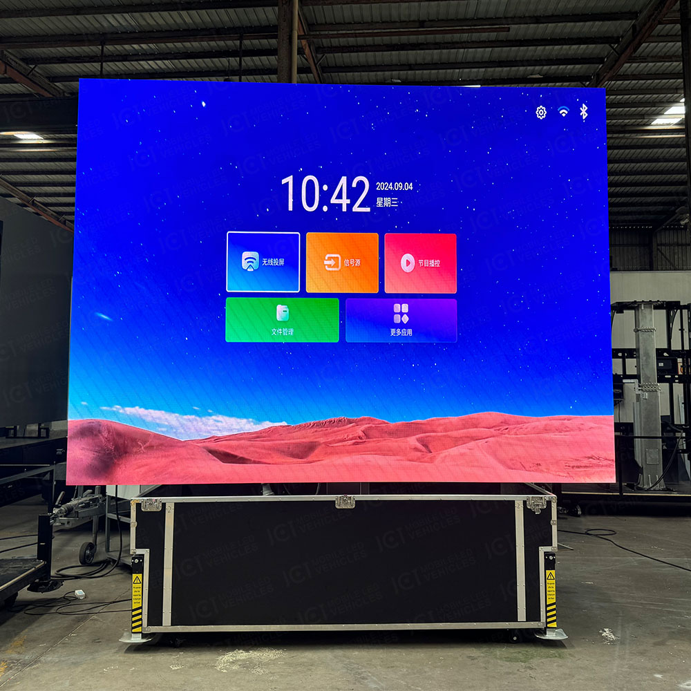 Portable Flight Case Led Folding screen-01